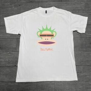 White Graphic Cotton T-Shirt With A Fun Design